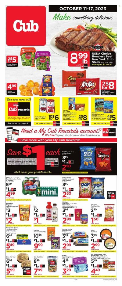 Cub Foods (IL) Weekly Ad Flyer Specials October 11 to October 17, 2023