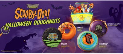 Krispy Kreme Doughnuts Canada: Enjoy Scooby-Doo Halloween Doughnuts