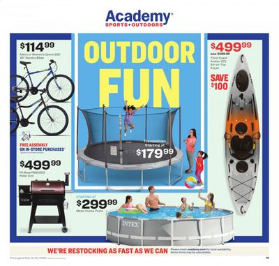 Academy Sports Weekly Ad & Flyer May 18 to 25