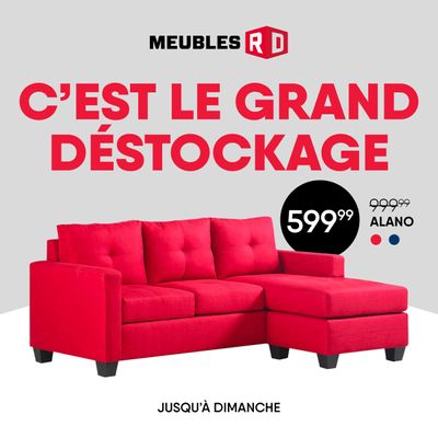 Meubles RD Furniture Flyer October 16 to 22