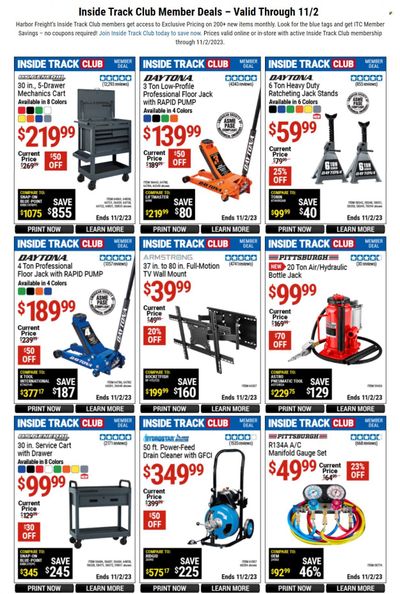 Harbor Freight Weekly Ad Flyer Specials October 15 to November 2, 2023
