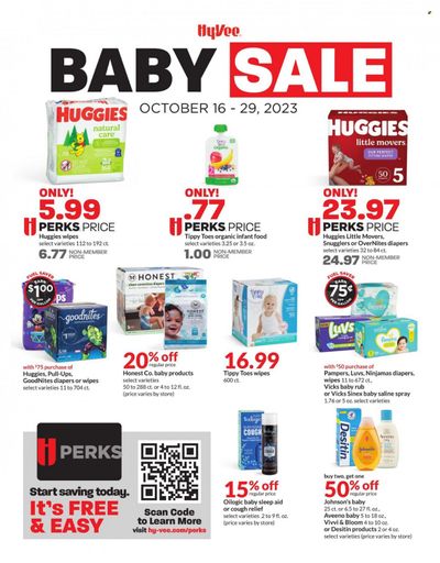 Hy-Vee (IA, IL, MN, MO, SD) Weekly Ad Flyer Specials October 16 to October 29, 2023