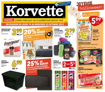 Korvette Flyer October 19 to 25