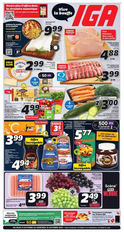 IGA (QC) Flyer October 19 to 25