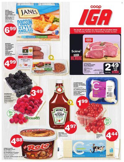 Coop IGA Flyer October 19 to 25