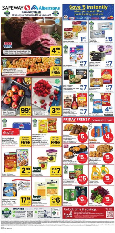Safeway (WA) Weekly Ad Flyer Specials October 11 to October 17, 2023
