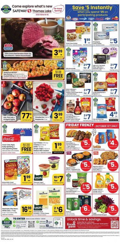 Safeway (WA) Weekly Ad Flyer Specials October 11 to October 17, 2023