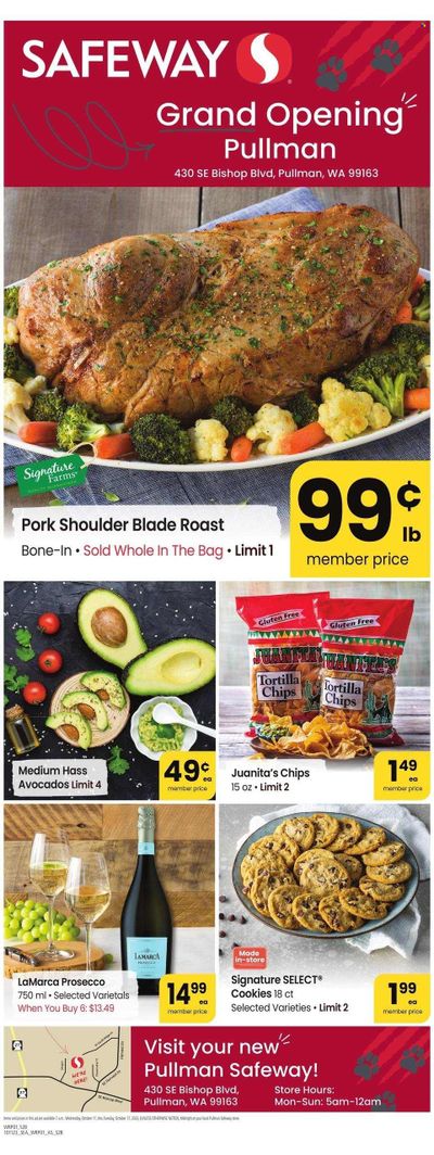 Safeway (WA) Weekly Ad Flyer Specials October 11 to October 17, 2023