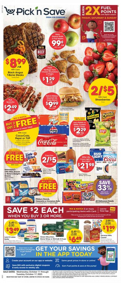 Pick ‘n Save (WI) Weekly Ad Flyer Specials October 11 to October 17, 2023
