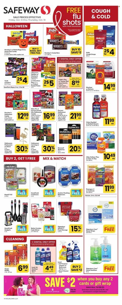 Safeway (MD, VA) Weekly Ad Flyer Specials October 13 to October 19, 2023