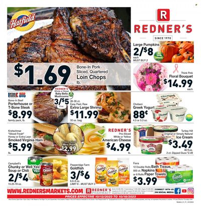 Redner's Markets (DE, MD, PA) Weekly Ad Flyer Specials October 12 to October 18, 2023