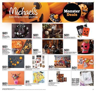 Michaels Weekly Ad Flyer Specials October 15 to October 21, 2023