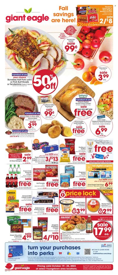 Giant Eagle (OH) Weekly Ad Flyer Specials October 19 to October 25, 2023