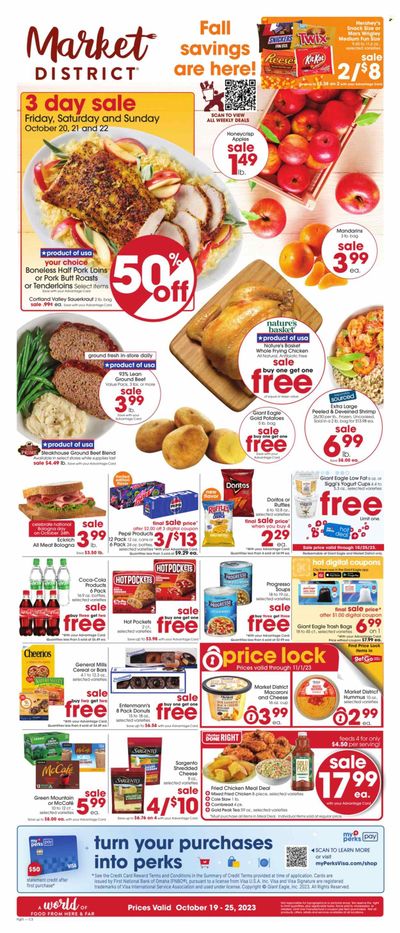 Giant Eagle (OH) Weekly Ad Flyer Specials October 19 to October 25, 2023
