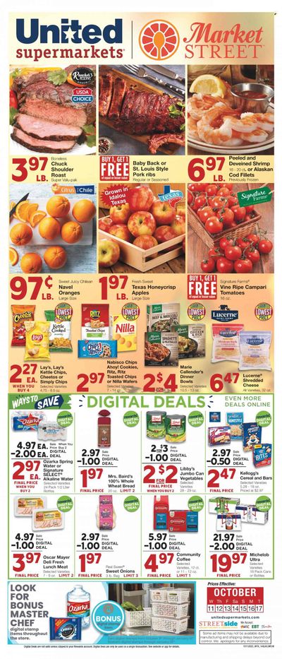 United Supermarkets (TX) Weekly Ad Flyer Specials October 11 to October 17, 2023