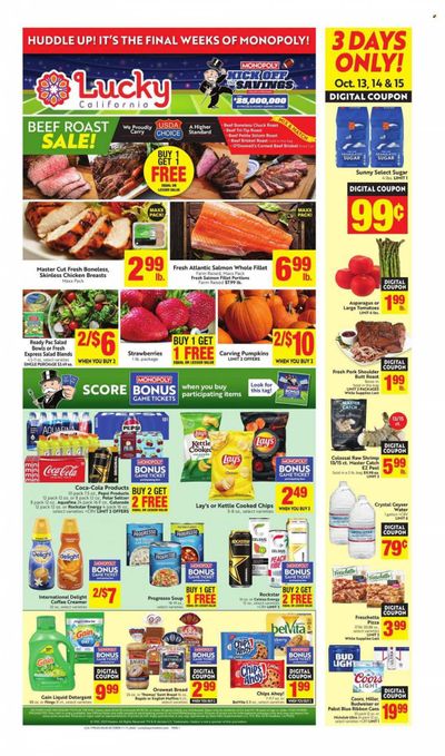 Lucky California Weekly Ad Flyer Specials October 11 to October 17, 2023