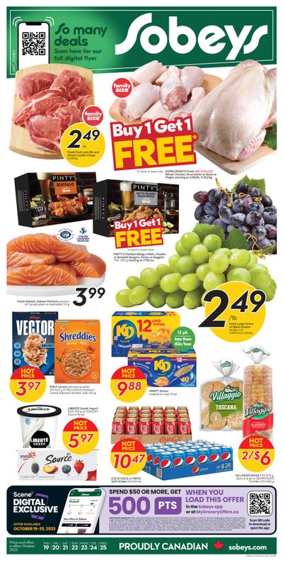Sobeys (ON) Flyer October 19 to 25