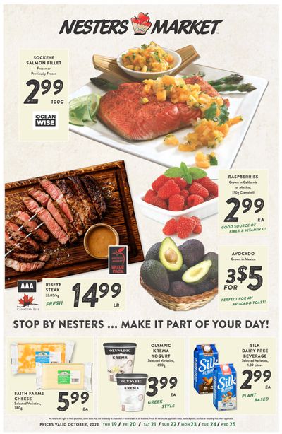 Nesters Market Flyer October 19 to 25