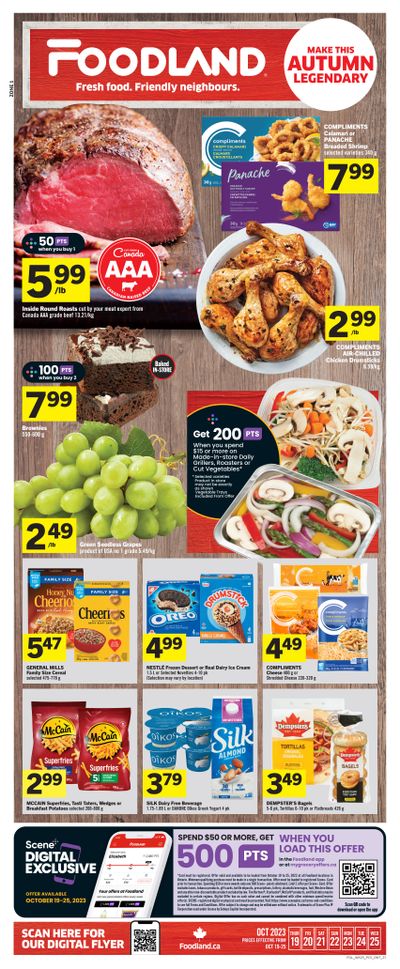 Foodland (ON) Flyer October 19 to 25