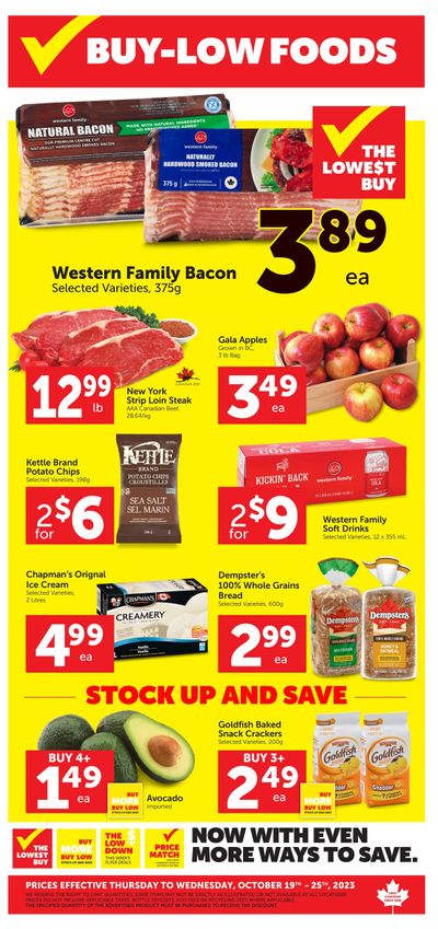 Buy-Low Foods (BC) Flyer October 19 to 25