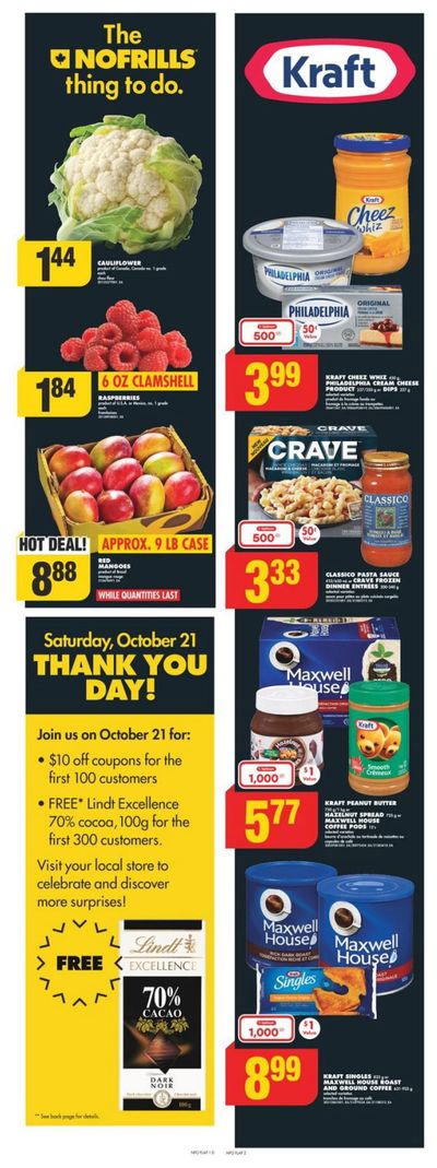 No Frills (ON) Flyer October 19 to 25