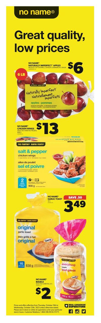 Real Canadian Superstore (ON) Flyer October 19 to 25
