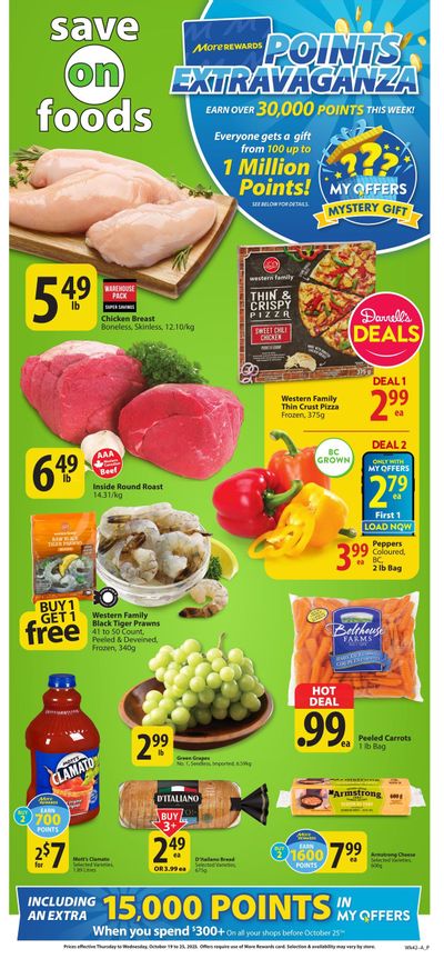 Save On Foods (BC) Flyer October 19 to 25