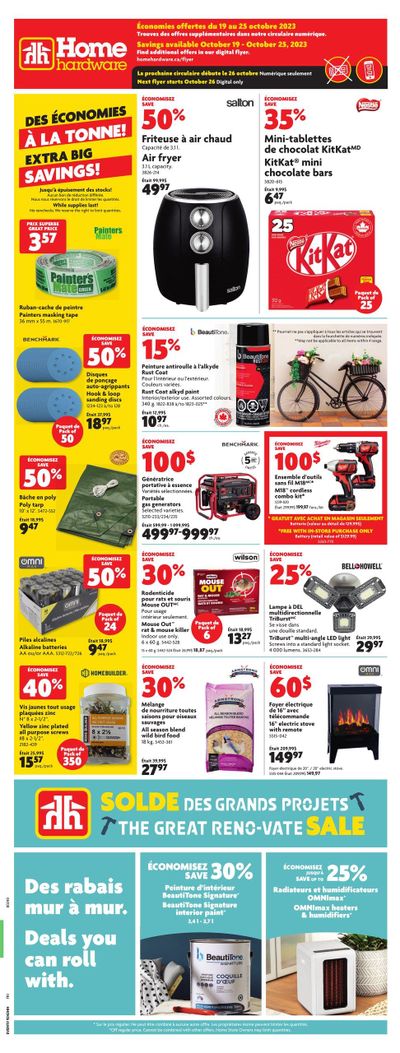 Home Hardware (QC) Flyer October 19 to 25
