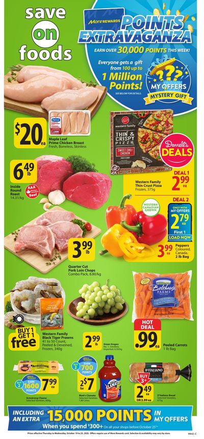 Save On Foods (SK) Flyer October 19 to 25