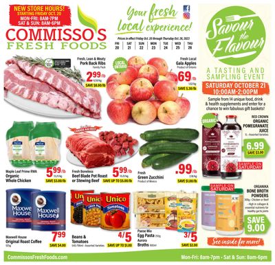 Commisso's Fresh Foods Flyer October 20 to 26