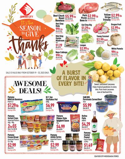 Seafood City Supermarket (ON) Flyer October 19 to 25