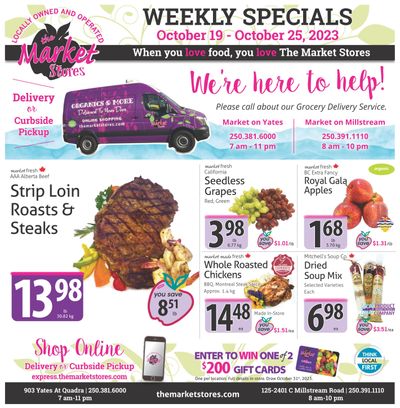 The Market Stores Flyer October 19 to 25