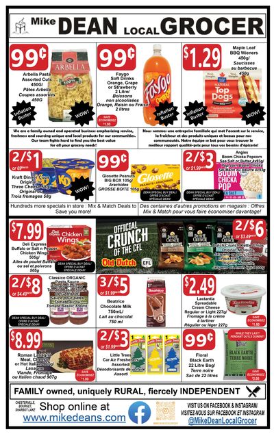 Mike Dean Local Grocer Flyer October 20 to 26