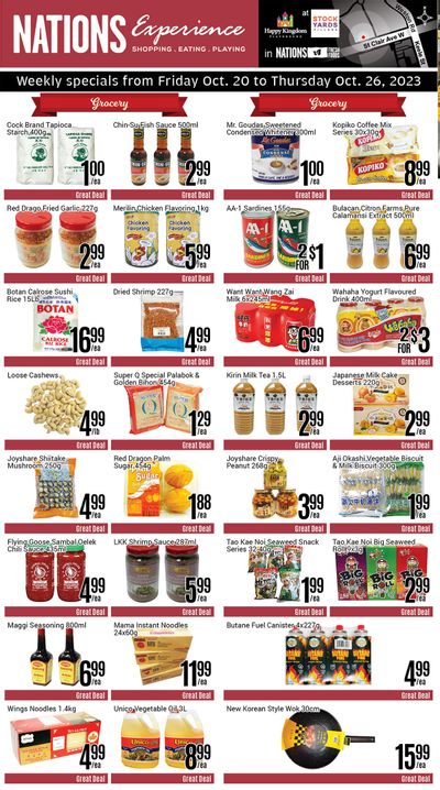 Nations Fresh Foods (Toronto) Flyer October 20 to 26