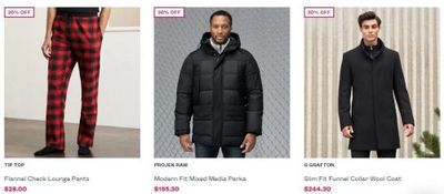 Tip Top Canada Mid-Season Sale: Up to 50% off Fall Styles