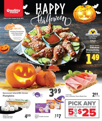Quality Foods Flyer October 23 to 29