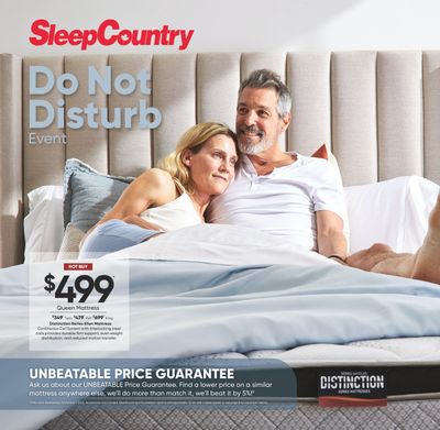 Sleep Country Flyer October 23 to November 1