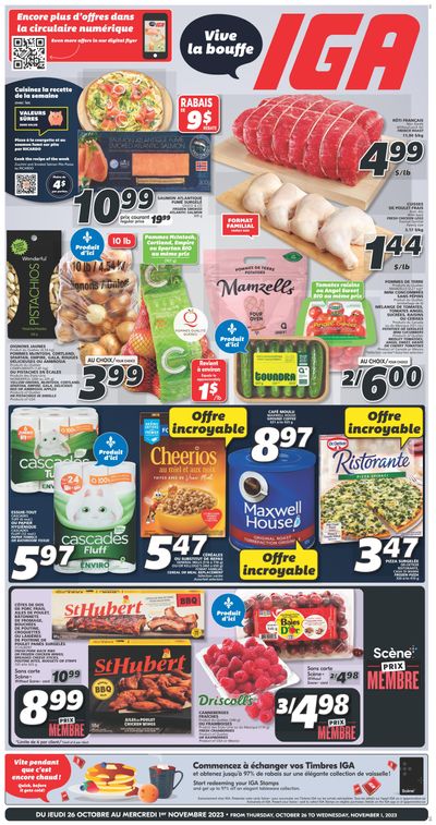 IGA (QC) Flyer October 26 to November 1