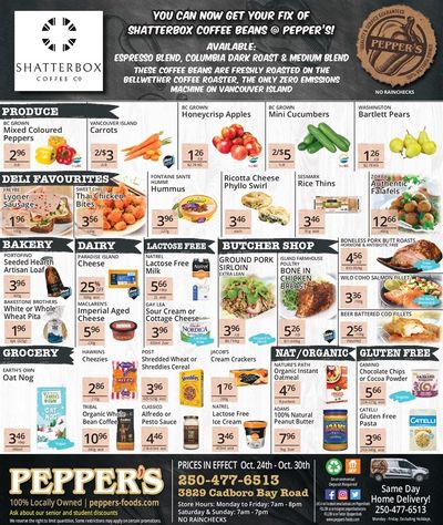 Pepper's Foods Flyer October 24 to 30