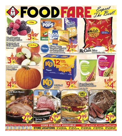 Food Fare Flyer October 21 to 27