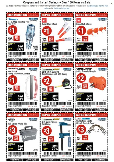 Harbor Freight Weekly Ad Flyer Specials October 17 to October 29, 2023
