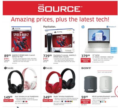 The Source Canada Flyer Deals and Offers Until November 1