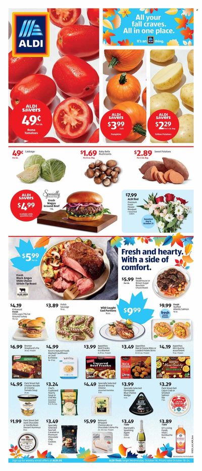 ALDI (CA) Weekly Ad Flyer Specials October 18 to October 24, 2023