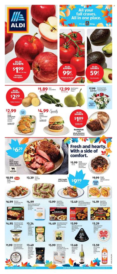 ALDI (KY, MS, TN) Weekly Ad Flyer Specials October 18 to October 24, 2023