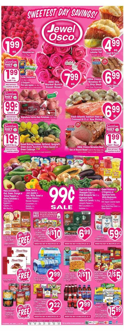 Jewel Osco (IL) Weekly Ad Flyer Specials October 18 to October 24, 2023