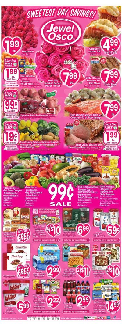 Jewel Osco (IL) Weekly Ad Flyer Specials October 18 to October 24, 2023