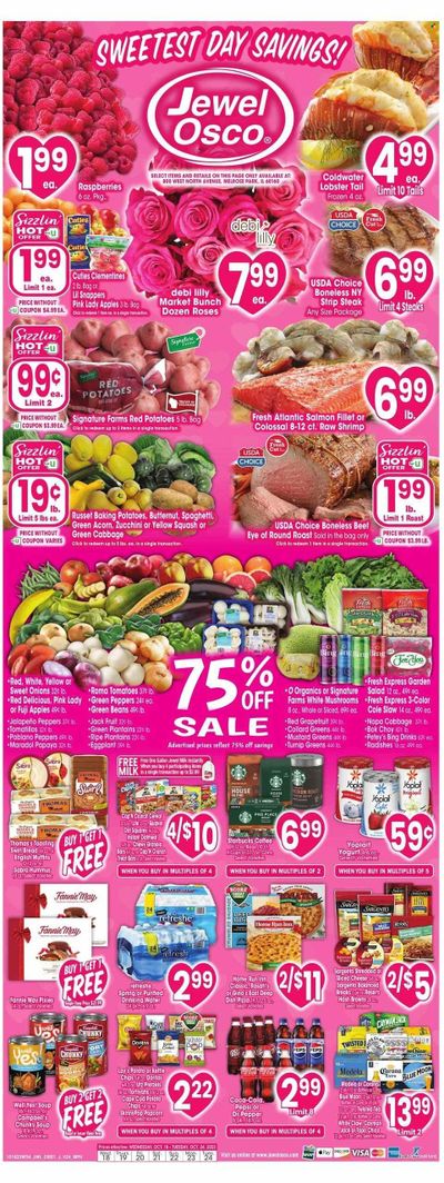 Jewel Osco (IL) Weekly Ad Flyer Specials October 18 to October 24, 2023