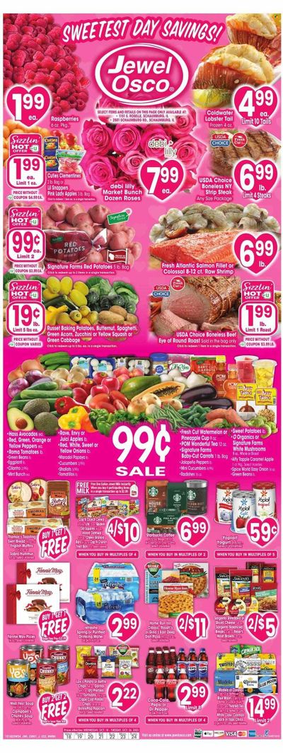 Jewel Osco (IL) Weekly Ad Flyer Specials October 18 to October 24, 2023