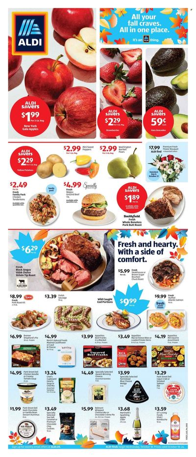 ALDI (NC, VA) Weekly Ad Flyer Specials October 18 to October 24, 2023