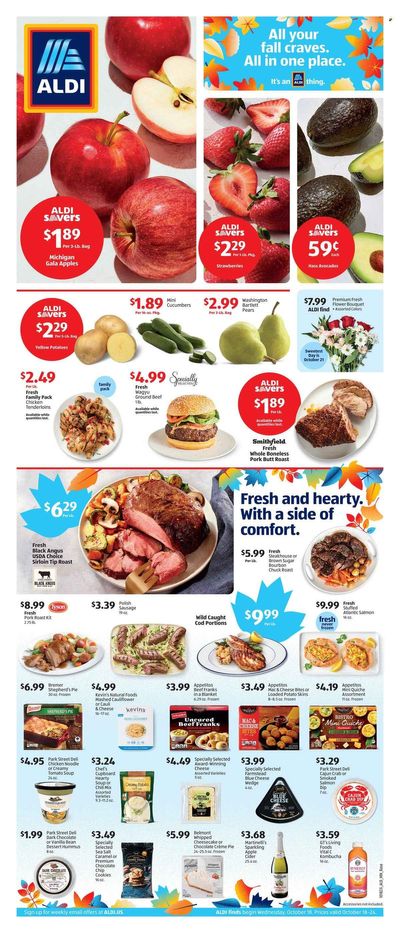 ALDI (OH) Weekly Ad Flyer Specials October 18 to October 24, 2023